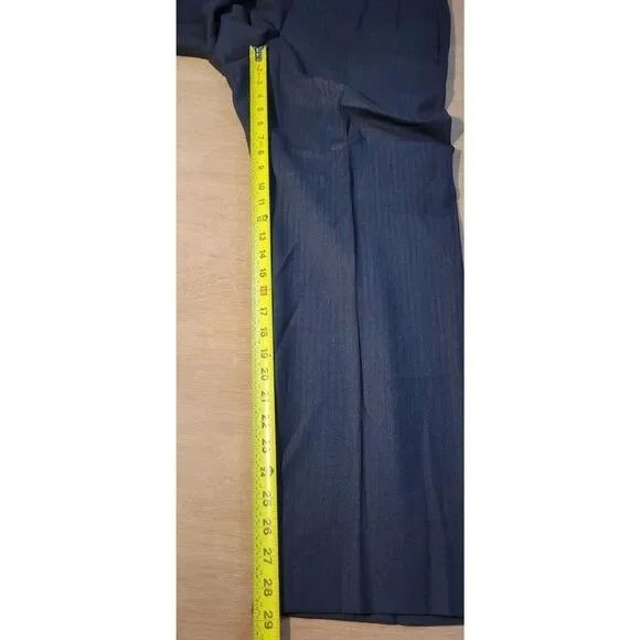 New! Brooks Brothers 346 Dress Pants Size 36x29 Dark Charcoal Wool Blend